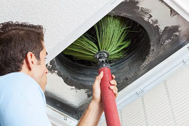 Professional air duct cleaning in Midlothian